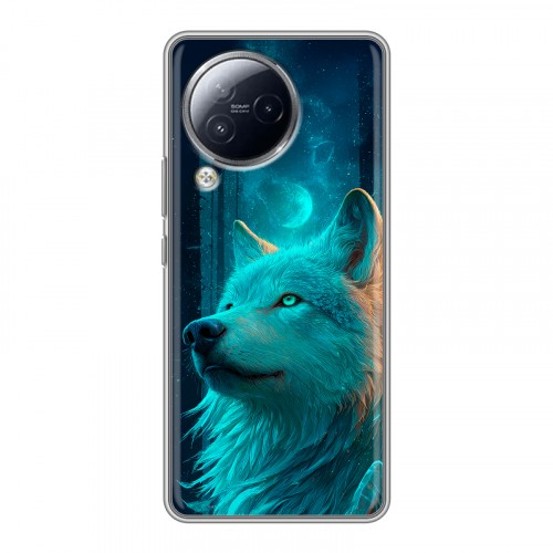 Дизайнерский силиконовый чехол для Xiaomi Civi 3 бабочки саккура
