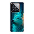 Дизайнерский силиконовый чехол для Xiaomi 14 Pro бабочки саккура
