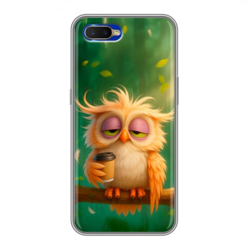 Дизайнерский силиконовый чехол для OPPO RX17 Neo сова