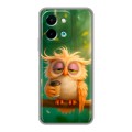 Дизайнерский силиконовый чехол для Vivo Y28 сова