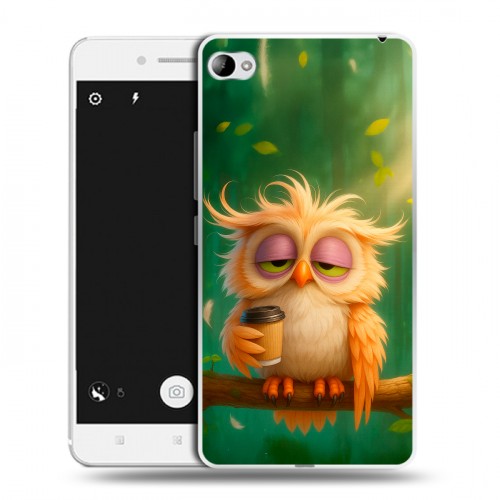 Дизайнерский пластиковый чехол для Lenovo S90 сова