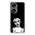 Полупрозрачный дизайнерский пластиковый чехол для Huawei Nova 11 SE монашка