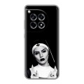 Полупрозрачный дизайнерский пластиковый чехол для OnePlus Ace 3 монашка