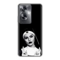 Полупрозрачный дизайнерский пластиковый чехол для OnePlus Nord N30 SE 5G монашка