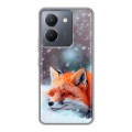 Полупрозрачный дизайнерский пластиковый чехол для Vivo Y36 лиса
