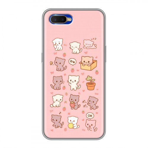 Дизайнерский силиконовый чехол для OPPO RX17 Neo Hello Kitty Хелоу Кити