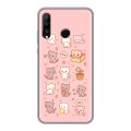 Дизайнерский силиконовый чехол для Huawei P30 Lite Hello Kitty Хелоу Кити
