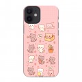 Дизайнерский силиконовый с усиленными углами чехол для Iphone 12 Mini Hello Kitty Хелоу Кити