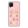 Дизайнерский силиконовый с усиленными углами чехол для Samsung Galaxy A12 Hello Kitty Хелоу Кити