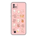 Дизайнерский силиконовый чехол для Realme C20 Hello Kitty Хелоу Кити