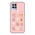 Дизайнерский силиконовый чехол для Realme 8i Hello Kitty Хелоу Кити