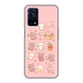 Дизайнерский силиконовый с усиленными углами чехол для OPPO A55 Hello Kitty Хелоу Кити
