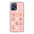 Дизайнерский силиконовый чехол для Realme C35 Hello Kitty Хелоу Кити