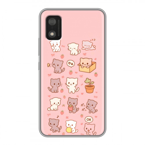 Дизайнерский силиконовый чехол для Itel A17 Hello Kitty Хелоу Кити