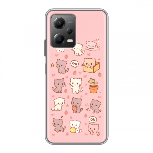 Дизайнерский силиконовый чехол для Xiaomi Poco X5 Hello Kitty Хелоу Кити