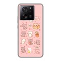 Дизайнерский пластиковый чехол для Xiaomi 13T Hello Kitty Хелоу Кити