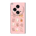 Дизайнерский пластиковый чехол для OPPO Find N3 Hello Kitty Хелоу Кити