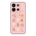 Дизайнерский силиконовый чехол для Itel A60s Hello Kitty Хелоу Кити
