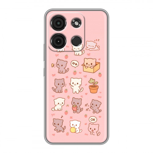 Дизайнерский силиконовый чехол для Itel A60s Hello Kitty Хелоу Кити