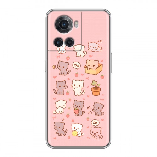 Дизайнерский силиконовый чехол для OnePlus Ace Hello Kitty Хелоу Кити