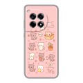Дизайнерский силиконовый чехол для OnePlus Ace 3 Hello Kitty Хелоу Кити