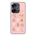 Дизайнерский силиконовый чехол для Xiaomi Redmi Turbo 3 Hello Kitty Хелоу Кити