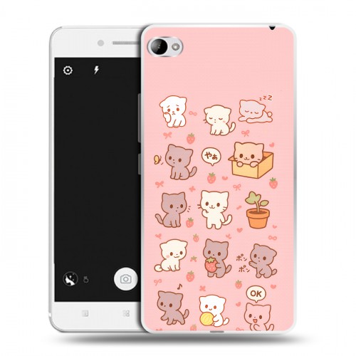 Дизайнерский пластиковый чехол для Lenovo S90 Hello Kitty Хелоу Кити
