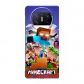 Дизайнерский пластиковый чехол для Huawei Mate X3 Майнкрафт Minecraft