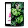 Дизайнерский пластиковый чехол для LG G4 Stylus Листья