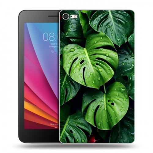 Дизайнерский силиконовый чехол для Huawei MediaPad T2 7.0 Pro Листья
