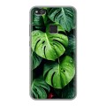 Дизайнерский силиконовый чехол для Huawei P10 Lite Листья