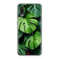 Дизайнерский силиконовый чехол для Samsung Galaxy A02 Листья