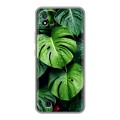Дизайнерский силиконовый чехол для Realme C20 Листья