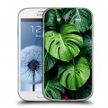 Дизайнерский пластиковый чехол для Samsung Galaxy Grand Листья