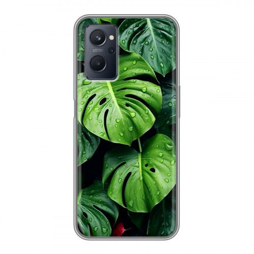 Дизайнерский силиконовый чехол для Realme 9i Листья