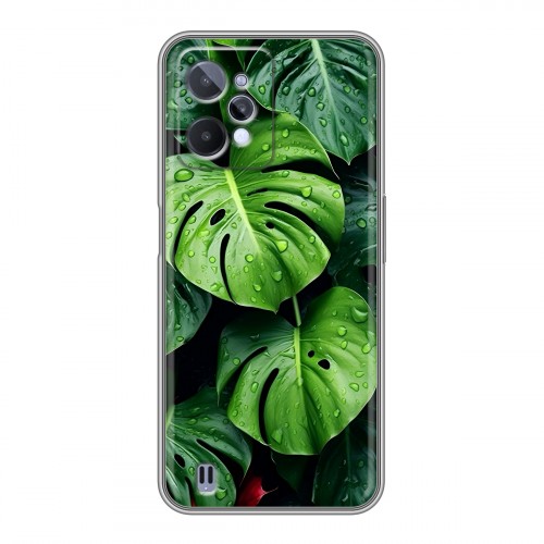 Дизайнерский силиконовый чехол для Realme C31 Листья