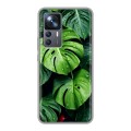 Дизайнерский силиконовый чехол для Xiaomi 12T Листья