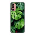 Дизайнерский пластиковый чехол для Samsung Galaxy A04s Листья