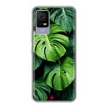 Дизайнерский силиконовый чехол для TCL 405 Листья