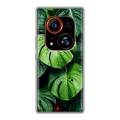 Дизайнерский силиконовый чехол для Tecno Phantom X2 Pro Листья