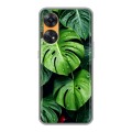 Дизайнерский силиконовый чехол для OPPO Reno8 T Листья