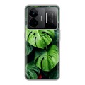 Дизайнерский силиконовый чехол для Realme GT3 Листья
