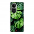 Дизайнерский силиконовый чехол для OPPO Reno10 Листья