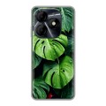 Дизайнерский пластиковый чехол для Itel P55 4G Листья