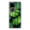 Дизайнерский силиконовый чехол для Vivo V30 Pro Листья