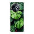 Дизайнерский пластиковый чехол для Itel S24 Листья