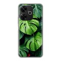 Дизайнерский силиконовый чехол для RedMi 13 4G Листья