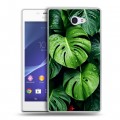 Дизайнерский пластиковый чехол для Sony Xperia M2 dual Листья