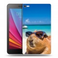 Дизайнерский силиконовый чехол для Huawei MediaPad T2 7.0 Pro Капибара