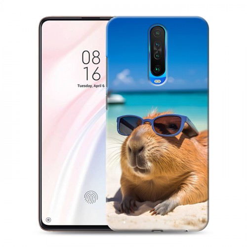 Дизайнерский пластиковый чехол для Xiaomi RedMi K30 Капибара